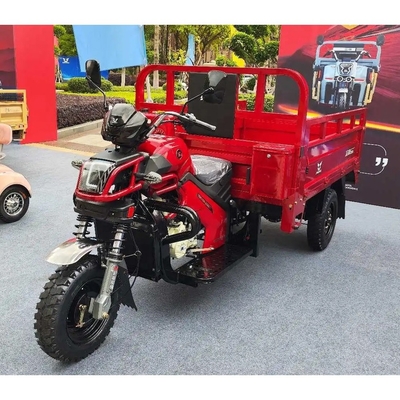 ナイジェリアの貨物輸送のためのガソリンエンジン三輪車 最大速度50~70km/h