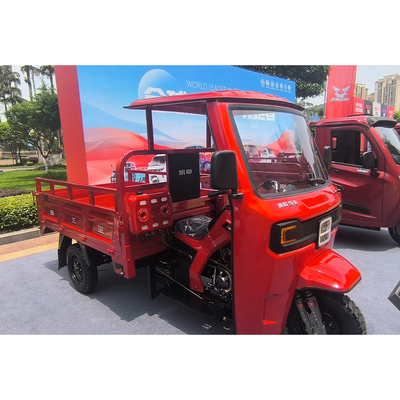 汎用的で耐久性の高い400kgのペイロード容量 重荷用のガソリンエンジン三輪車