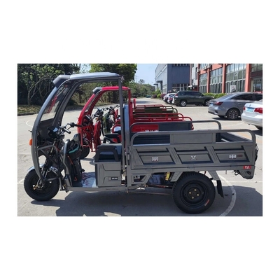 フロントドラム 後部ドラムブレーキシステム 3 輪の電気三輪車 成人用・屋根付き