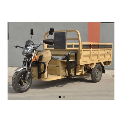 イギリスの購入者向け電気貨物三輪車 オープンボディとフロント3.00-12/リア3.50-12タイヤ