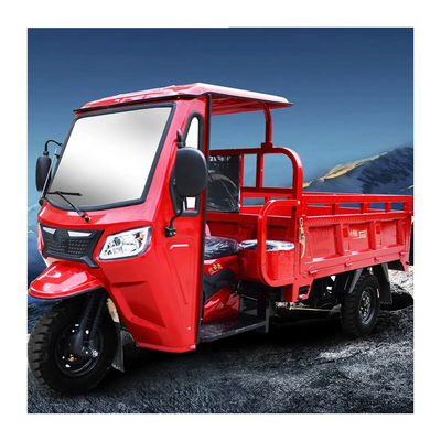 ガソリンモーター付きタンザニア 貨物用 三輪車 4 ストロック自動ダンプ型 バイク