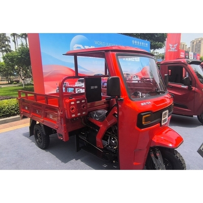 フロントドラム 後部ドラムブレーキシステム 200cc ガソリンモト 3輪貨物三輪車 大人向け