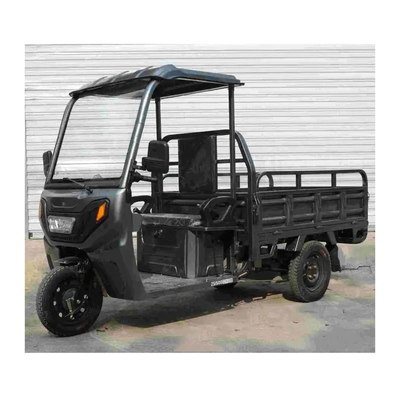 アメリカ 3ホイールダンプトラック 貨物 三輪車 貨物自転車 屋根と1000Wの電力