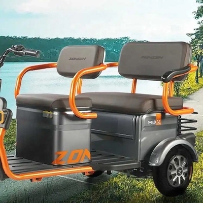 2人座大人のE-Trikes 3人の乗客のためのオープン電気三輪車 最大速度30-50km/h