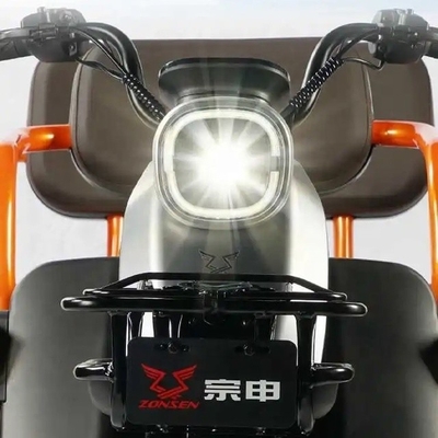 2人座大人のE-Trikes 3人の乗客のためのオープン電気三輪車 最大速度30-50km/h