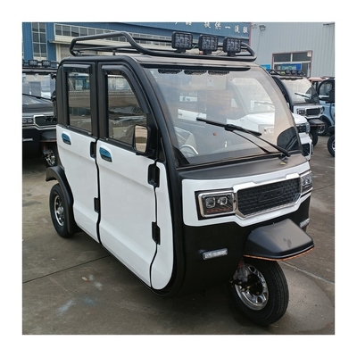 フロントディスク バックディスクブレーキシステム 三輪車 3人乗り電動三輪車