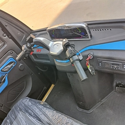 フロントディスク バックディスクブレーキシステム 三輪車 3人乗り電動三輪車