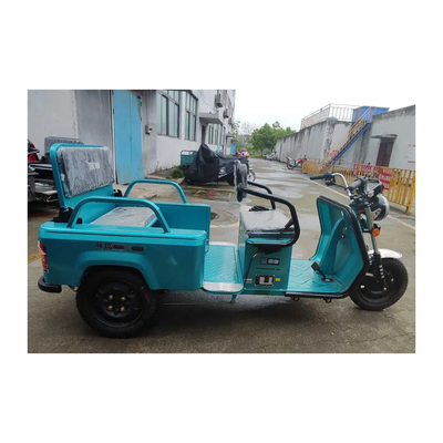 前ドラム 後ドラムブレーキシステム 電動三輪車 1000W 25° グレード能力